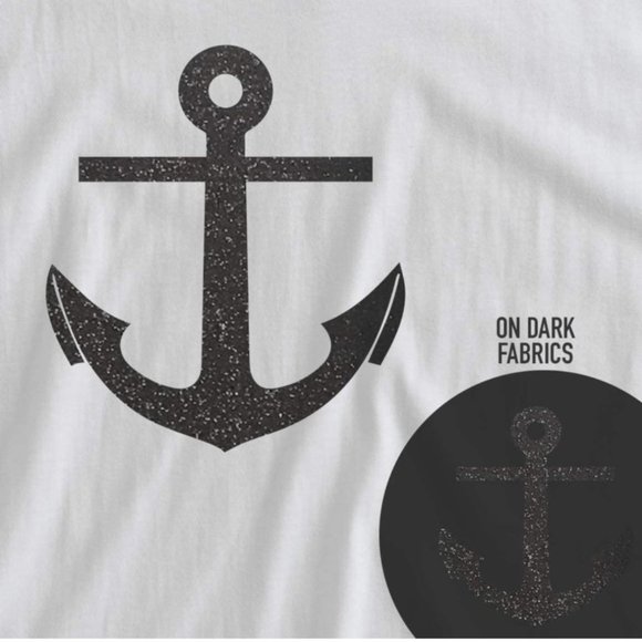 20" x 5 Feet Glitter Black Siser Easyweed HTV Heat Transfer Iron-On Vinyl - Picture 3 of 5